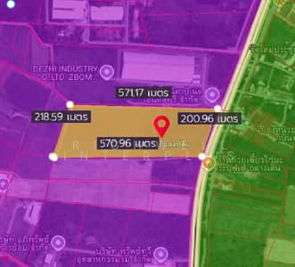 ขาย - ขายที่ดินสีม่วงหัวหว้า 71 ไร่ ติดถนนสี่เลนเส้น304ติดนิคมโรจนะปราจีน อ.ศรีมหาโพธิ, ปราจีนบุรี