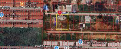 ขาย - ขายที่ดินเปล่าถมแล้ว 1 ไร่ ใกล้ทางด่วนกาญจนาภิเษก, ปทุมธานี