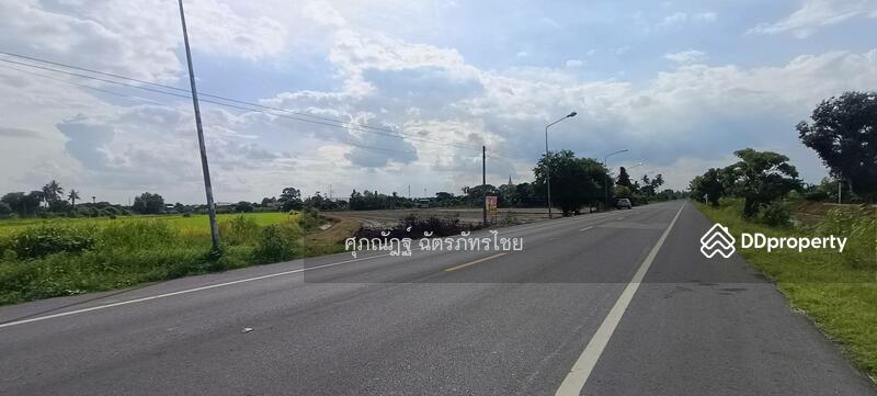 For Sale - Land for sale, 5 rai, Sai Lam Tha Daeng Road, Pho Thong District, Ang Thong Province, Ang Thong