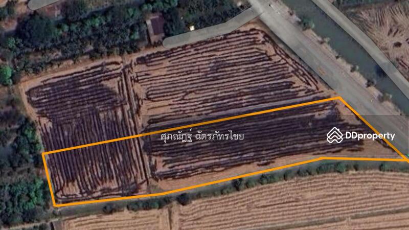 For Sale - Land for sale, 5 rai, Sai Lam Tha Daeng Road, Pho Thong District, Ang Thong Province, Ang Thong