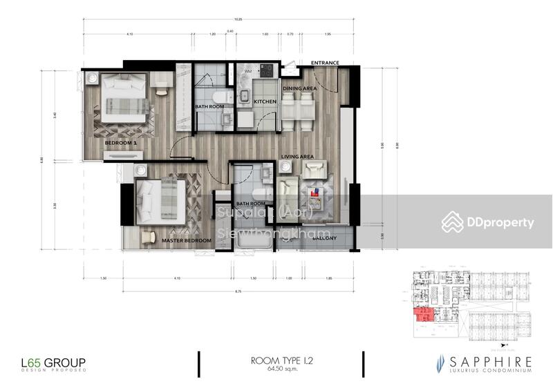 For Sale - Sapphire Luxurious Condominium Rama III, Bangkok