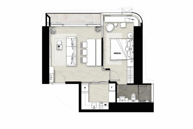Once Wongamat : วันซ์วงศ์อมาตย์, Chon Buri (Pattaya), พัทยา-นาเกลือ, Na Kloe, Bang Lamung (Pattaya), Chon Buri (Pattaya), 1 Bedroom, 34 sqm, Condo For Sale, by Suwannee Phonthong, 60132577 - DDproperty.com