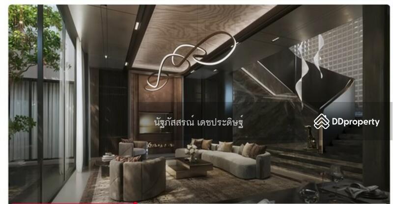For Sale - Special Super Ultra Luxury House SONLE RESIDENCES floor 3 garden+pool+Lift private Ratchada, Bangkok