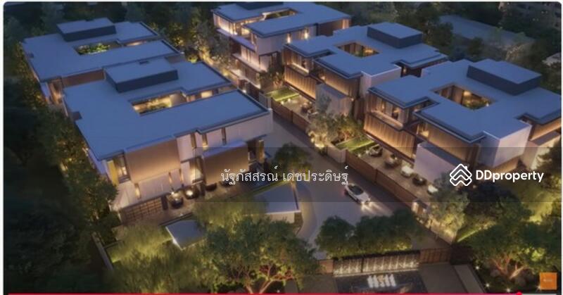 For Sale - Special Super Ultra Luxury House SONLE RESIDENCES floor 3 garden+pool+Lift private Ratchada, Bangkok