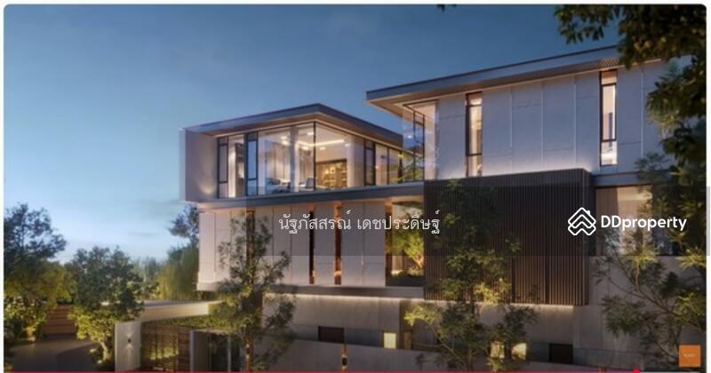 For Sale - Special Super Ultra Luxury House SONLE RESIDENCES floor 3 garden+pool+Lift private Ratchada, Bangkok