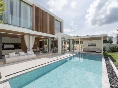 ขาย - Pool Villa สร้างใหม่ 2 ชั้น ดีไซน์โมเดิร์น ใกล้สนามบินเชียงใหม่ และบิ๊กซีแม่เหียะ, เชียงใหม่