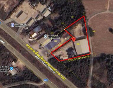 ขาย - ที่ดิน โกดัง ริมถนนเลี่ยงเมืองนครสวรรค์ ต.นครสวรรค์ตก อ.เมือง จ.นครสวรรค์ 2-2-91.5 ไร่, นครสวรรค์