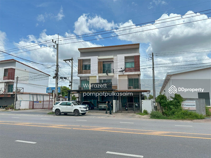 For Sale - Commercial Building on Main Road, Krathum Baen, Samut Sakhon, Samut Sakhon