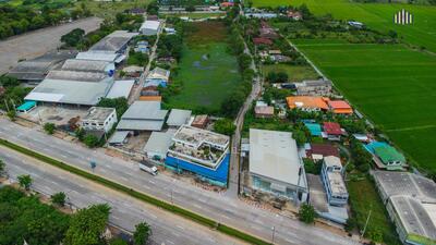 ขาย - ขายด่วน! ที่ดิน 7 ไร่แปลงใหญ่ ผังเมืองสีเหลือง ใกล้เมืองอู่ทอง สุพรรณบุรี เข้าซอยเพียง 100 เมตร, สุพรรณบุรี