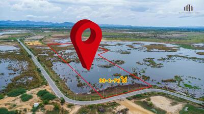 ขาย - ที่ดินแห่งการลงทุน! แปลงใหญ่ 33-1-76 ไร่ ติดถนน 1021 หน้ากว้าง 75 ม. ติดถนนสาธารณะอีก 2 ด้าน, ประจวบคีรีขันธ์