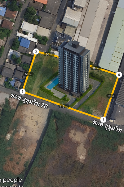 ภาพจำลอง คอนโด บนที่ดิน