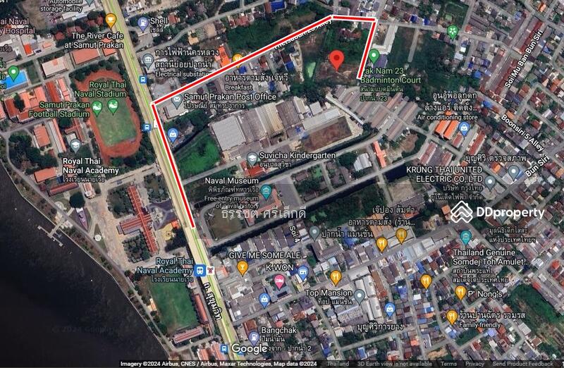 ขาย - ขายที่ดิน 2-1-30.2 ไร่ ใกล้ BTS โรงเรียนนายเรือ ซอยกันตะบุตร 23 หรือเทศบาล 23, สมุทรปราการ