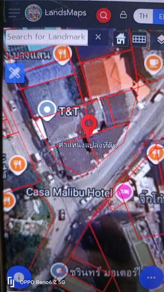 For Sale - Land160sq.m. Bangsean near Burapha University, Chon Buri