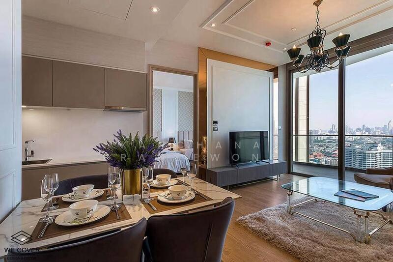 Magnolias Waterfront Residences, Bangkok, 259 Charoen Nakhon Road, Khlong Ton Sai, Khlong San, Bangkok, 1 Bedroom, 60 sqm, Condo For Rent, by Vertex Luxe Estate Co.,LTD, 60144340 - DDproperty.com