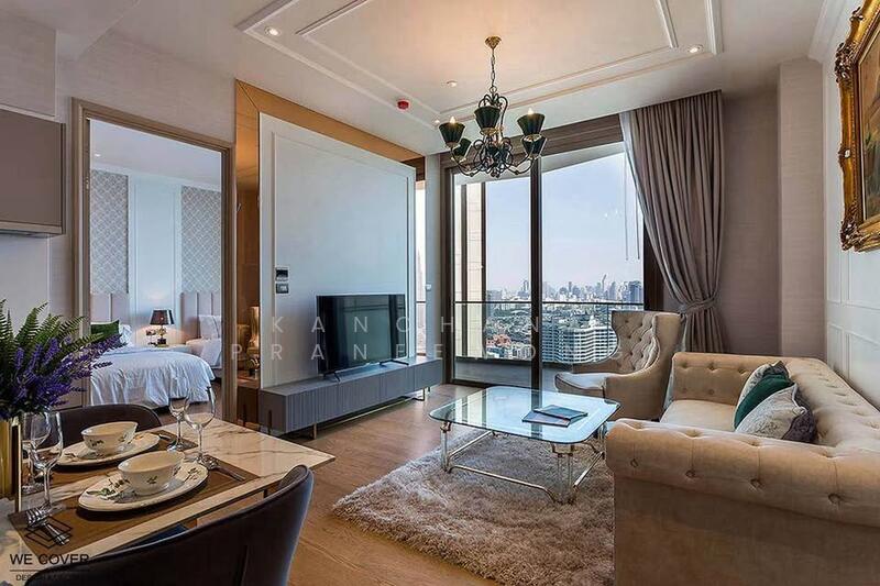 Magnolias Waterfront Residences, Bangkok, 259 Charoen Nakhon Road, Khlong Ton Sai, Khlong San, Bangkok, 1 Bedroom, 60 sqm, Condo For Rent, by Vertex Luxe Estate Co.,LTD, 60144340 - DDproperty.com