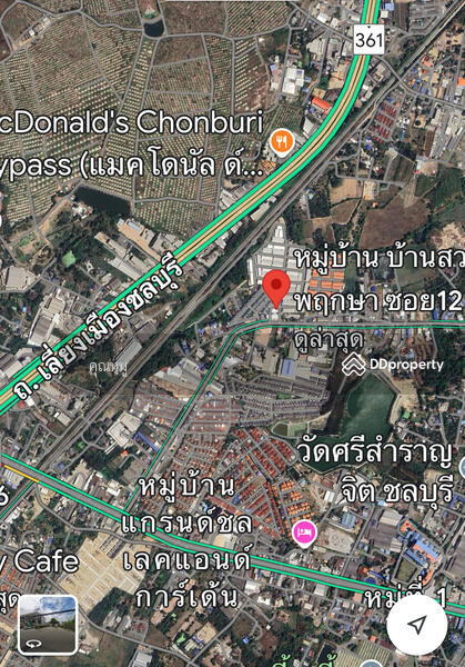 ขาย - ขายทาวน์โฮม 2 ชั้น รีโนเวทใหม่ หมู่บ้าน บ้านสวนพฤกษา ซอย 12 ( Baan Suanpruksa Soi 12, ชลบุรี
