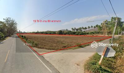 ขาย - ขายถูก ที่ดิน 19 ไร่ 0 งาน 80 ตารางวา อำเภอวังเจ้า จังหวัดตาก ติดถนน 2 ด้าน, ตาก