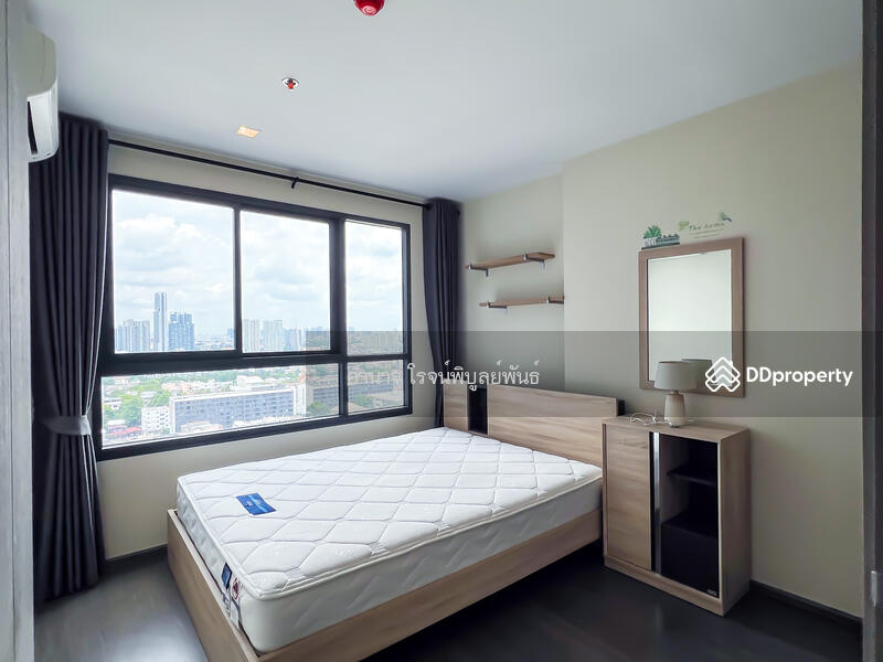 ห้องนอน 1 ห้อง ขนาด 32 ตร.ม. วิวเมืองโล่ง คอนโด IDEO Sukhumvit 93 ใกล้ BTS บางจาก