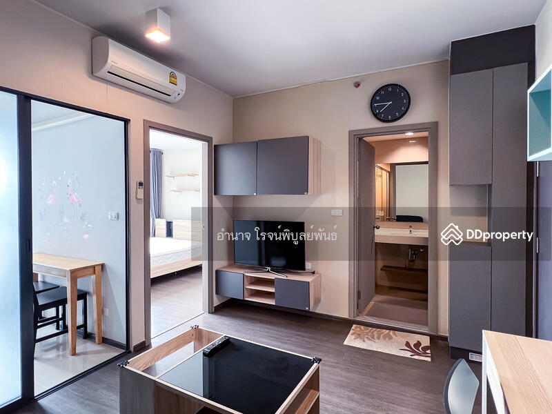 ห้องนั่งเล่นกว้าง เชื่อมต่อระเบียง IDEO Sukhumvit 93 สุขุมวิท 93
