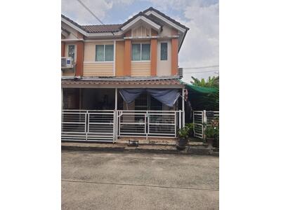 ขาย - ขายทาวน์เฮ้าส์ ขายด่วน บ้านพฤกษา 46 ติวานนท์-รังสิต ทาวน์เฮ้าส์ 2 ชั้น 21.8 ตารางวา หลังริม, ปทุมธานี