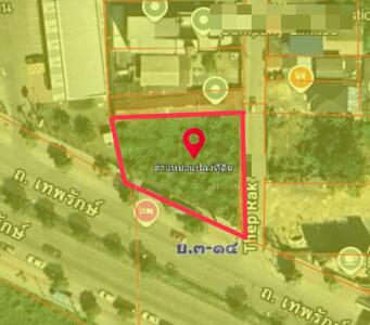 ขาย - ขาย/เช่า ที่ดินบางเขน ถนนเทพรักษ์ แปลงมุม ติดถนน 2 ด้าน ใกล้ถนนพหลโยธิน, กรุงเทพ