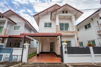 ขาย - ขายบ้านเดี่ยว 3 ห้องนอน ไม่มีเฟอร์นิเจอร์ ในหมู่บ้านปราถนาพลัส (HD492), เชียงใหม่