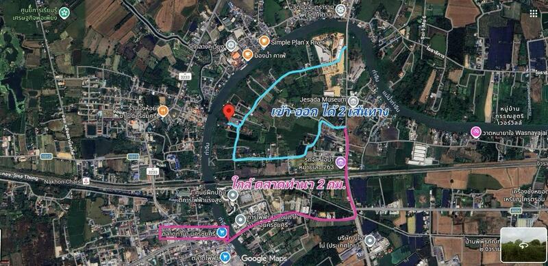 ขายที่ดินใกล้แม่น้ำท่าจีน 111 ตรว. ซ.บ้านท่าเรือ4 (วิสูตร) ต.งิ้วราย อ.นครชัยศรี จ.นครปฐม, Nakhon Pathom, Ngiu Rai, Nakhon Chai Sri, Nakhon Pathom, , 444 sqm, Land For Sale, by K.เสือ, 60151477 - DDproperty.com