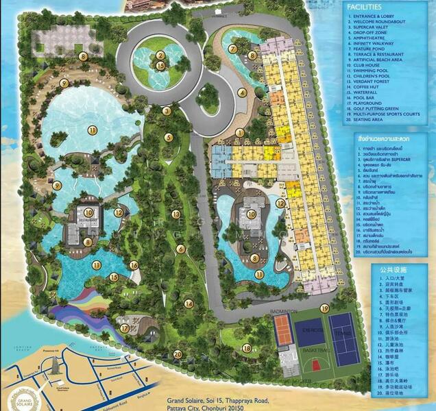 For Sale - Grand Solaire Pattaya, Chon Buri (Pattaya)