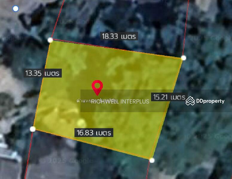 For Sale - Land for sale in Dong Lakhon, 61 sq m, next to a concrete road, near Highway 3076-1 km,, Nakhon Nayok