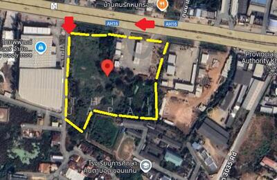 ขาย - ขายที่ดินเปล่า ถนนมะลิวัลย์ อ.เมืองขอนแก่น ทำเลดีติดถนน 2 ฝั่ง, ขอนแก่น