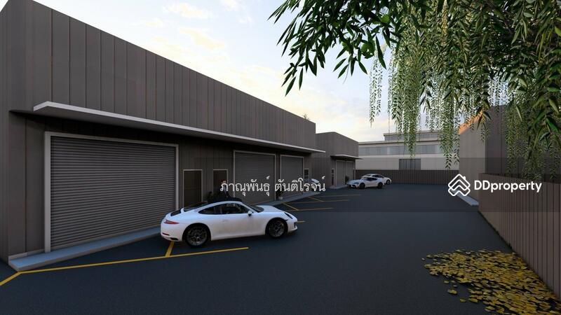For Rent - Warehouse + office, 2 floors, Soi On Nut 17, next to the road, office, warehouse, Bangkok, Bangkok