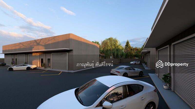 For Rent - Warehouse + office, 2 floors, Soi On Nut 17, next to the road, office, warehouse, Bangkok, Bangkok