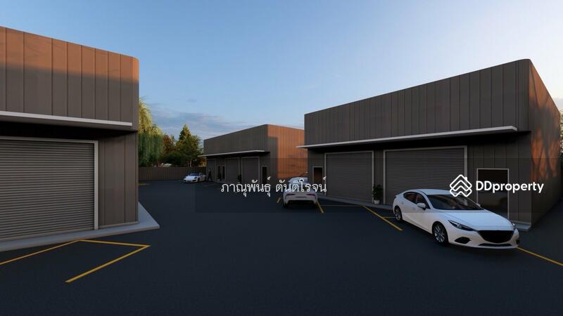 For Rent - Warehouse + office, 2 floors, Soi On Nut 17, next to the road, office, warehouse, Bangkok, Bangkok
