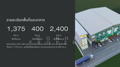 ขาย - ขายที่ดินพร้อมโกดังและสำนักงานอาคาร For sale: Land with a warehouse and office building., สมุทรปราการ