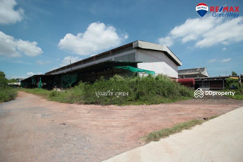 ขายที่ดิน บางกระดี่ พระราม 2 มีสิ่งปลูกสร้าง รง.4 เนื้อที่ 21 ไร่ ทำเลดี