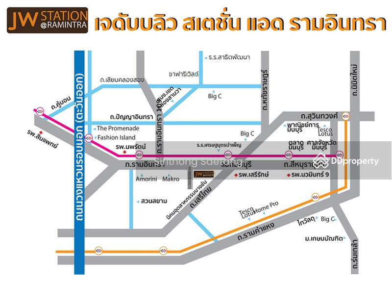 For Rent - JW Station @ Ramintra, Bangkok