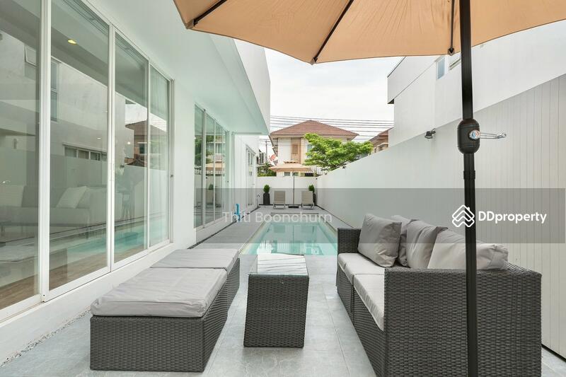 For Rent - Courtyard Villa Rama 9-Wongwaen, Bangkok