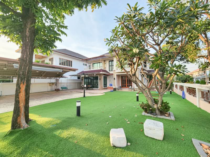 For Sale - บ้านเดี่ยว 2 ชั้น หลังใหญ่ พร้อมสวนกว้าง บนพื้นที่ 156.4 ตร.ว. พื้นที่ใช้สอยกว่า 600 ตร.ม., Samut Prakan