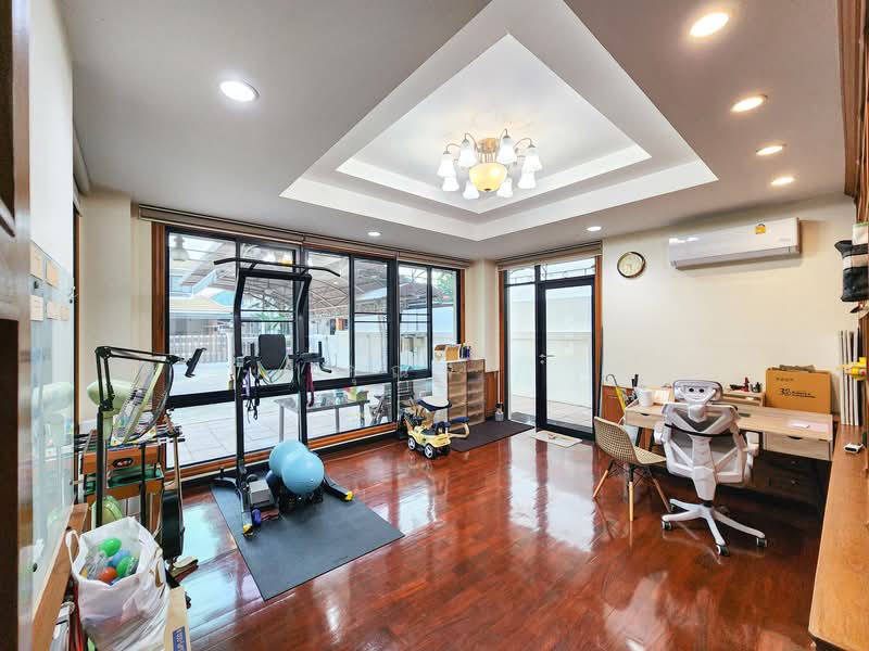 For Sale - บ้านเดี่ยว 2 ชั้น หลังใหญ่ พร้อมสวนกว้าง บนพื้นที่ 156.4 ตร.ว. พื้นที่ใช้สอยกว่า 600 ตร.ม., Samut Prakan