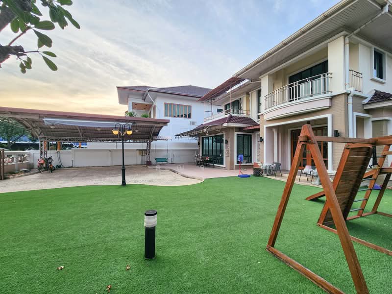 ขาย - บ้านเดี่ยว 2 ชั้น หลังใหญ่ พร้อมสวนกว้าง บนพื้นที่ 156.4 ตร.ว. พื้นที่ใช้สอยกว่า 600 ตร.ม., สมุทรปราการ