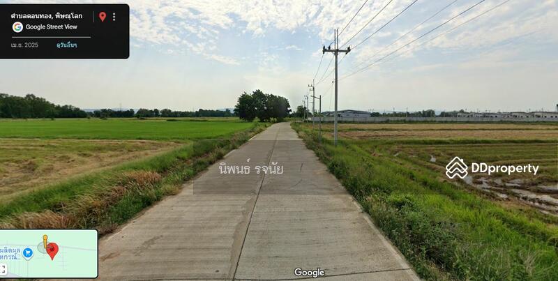 For Sale - Land on Phitsanulok Bypass Road, Don Thong Subdistrict, Mueang District, Phitsanulok Province, Phitsanulok