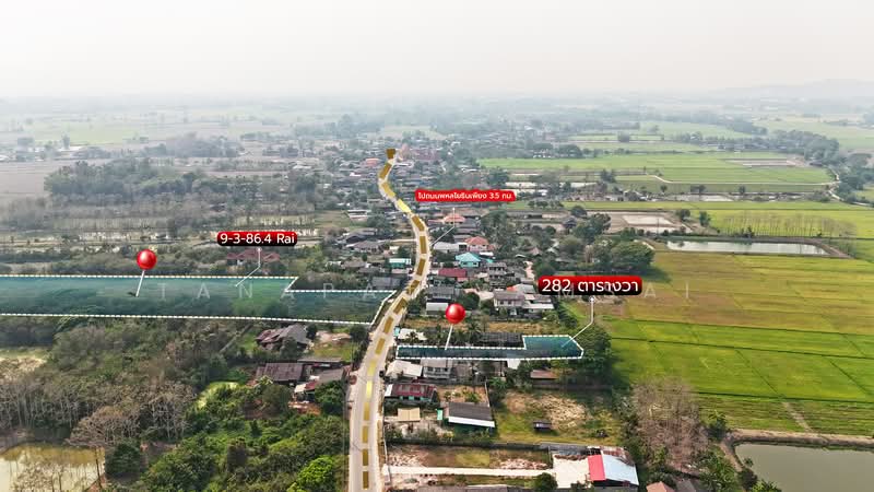 ขายที่ดินแปลงสวย ติดถนนใหญ่ เดินทางสะดวก ทำเลศักยภาพ ในอำเภอพาน จังหวัดเชียงราย, เชียงราย, หัวง้ม, พาน, เชียงราย, 1,128 ตร.ม., ที่ดิน ขาย, โดย Tanapat Yamsai, 60163270 - DDproperty.com