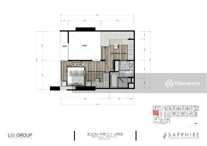 For Sale - Sapphire Luxurious Condominium Rama III, Bangkok