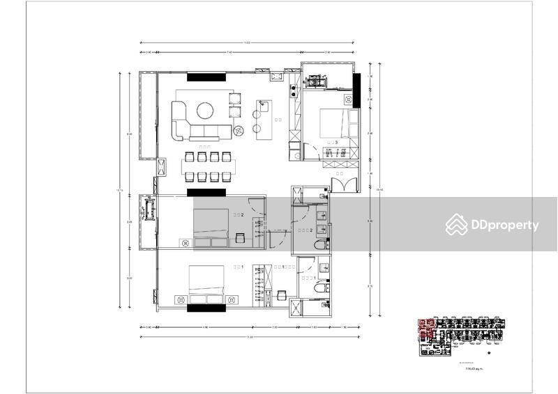 For Sale - Sapphire Luxurious Condominium Rama III, Bangkok