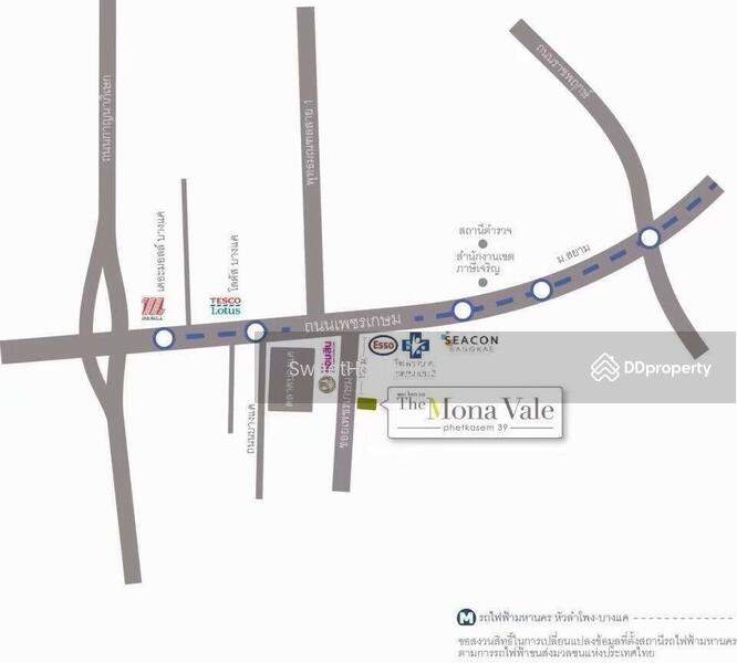 For Rent - The Mona Vale Phetkasem 39, Bangkok