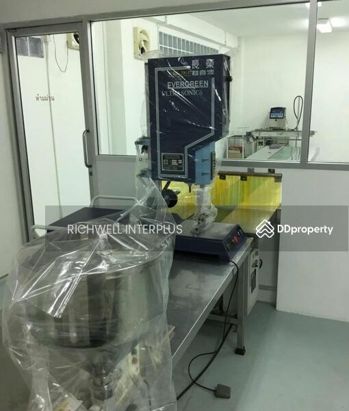 For Sale - Warehouse/cosmetics factory for sale, area 3 rai, with machinery, has Factory License 4,, Chachoengsao
