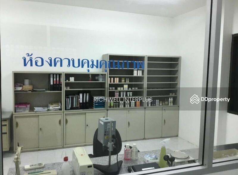 For Sale - Warehouse/cosmetics factory for sale, area 3 rai, with machinery, has Factory License 4,, Chachoengsao