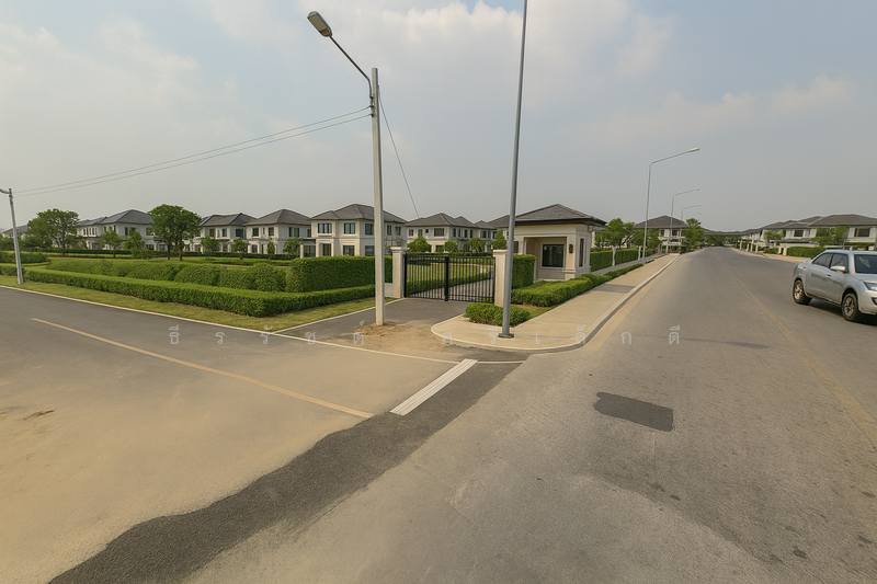 ภาพจำลอง หมู่บ้าน บนที่ดิน