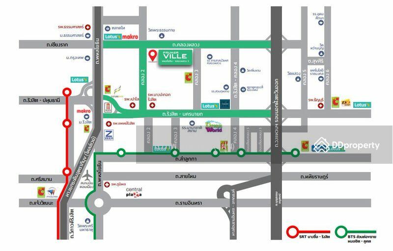 For Rent - Pruksa Ville Phaholyothin – Klongluang 2, Pathum Thani