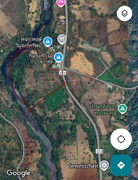 ขาย - ที่ดินทองผาภูมิ ที่ดินติดแม่น้ำแควน้อย ท่าขนุน กาญจนบุรี, กาญจนบุรี